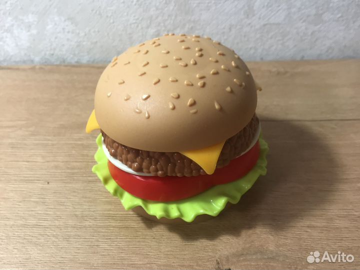 Бургер пластиковый