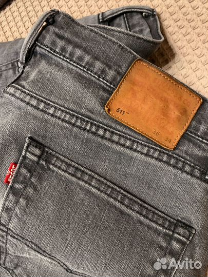 Джинсы мужские Levis 511 (W36 / L34)