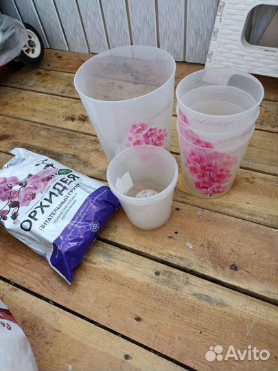 Горшки и грунт для орхидеи