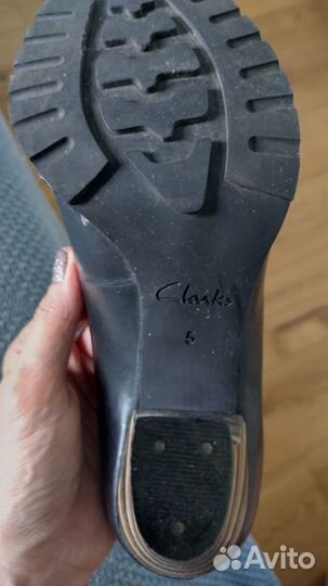 Туфли Clarks, кожа