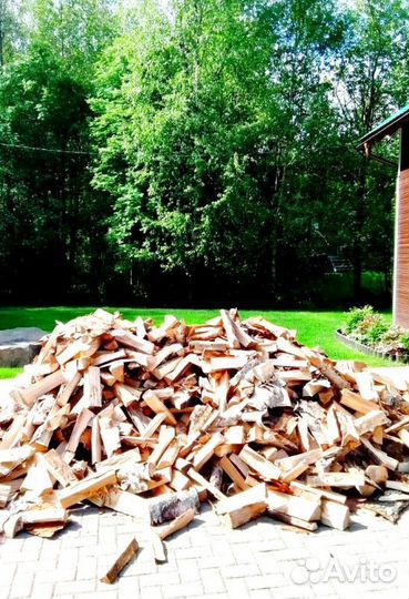Дрова колотые от 1 куба