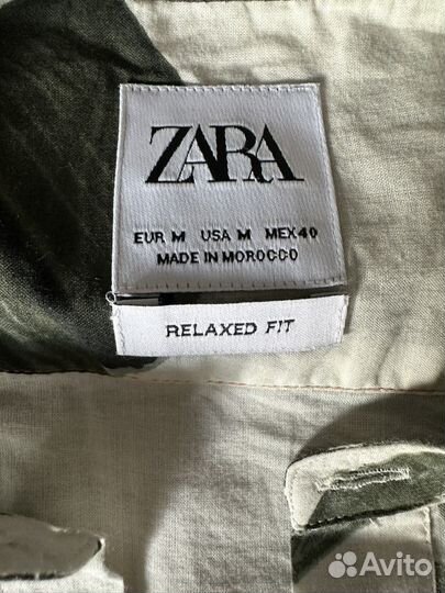 Мужская рубашка zara