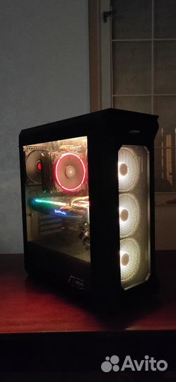 Игровой компьютер Ryzen 5600/RX5700XT/16gb/SSD+жд