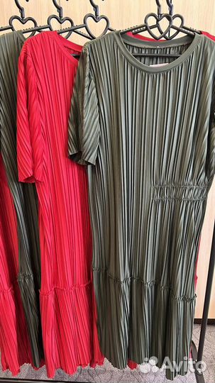 Плиссированое платье