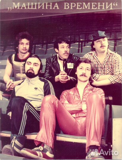 Оригинал фото группы -машина времени- нач. 1970-х