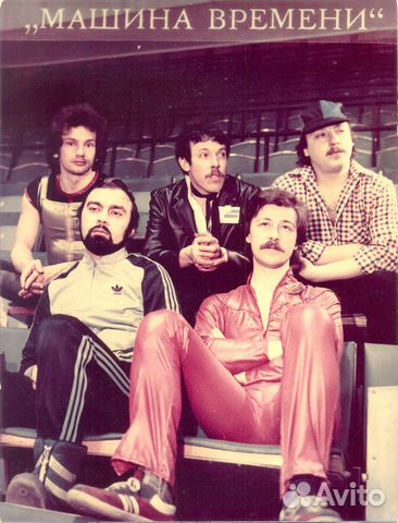 Оригинал фото группы -машина времени- нач. 1970-х