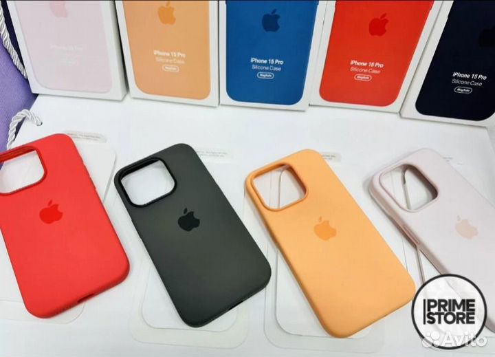 Чехол силиконовый iPhone 13,14,14 Pro,15,15 Pro