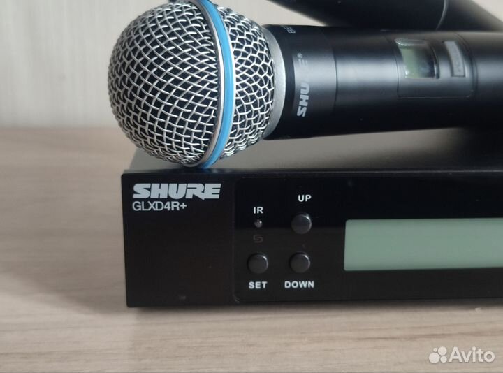 Микрофоны Shure Glxd4R Beta58A новые в коробке