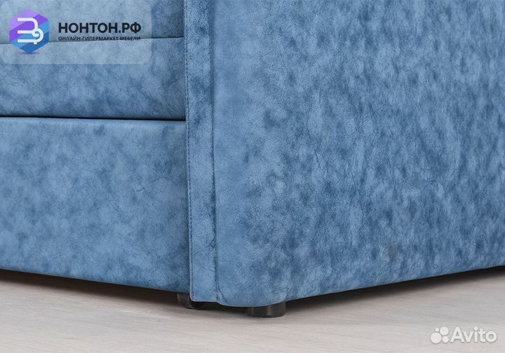 Диван выкатной Виола светло-синий