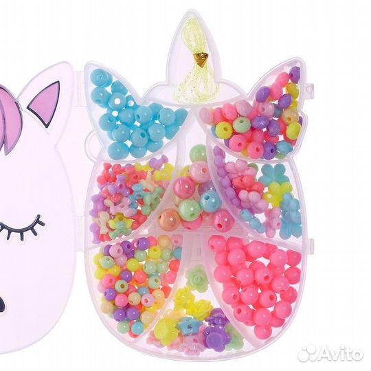 Набор для плетения браслетов (единорог)