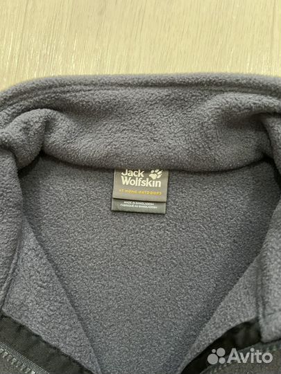 Флисовая кофта jack wolfskin