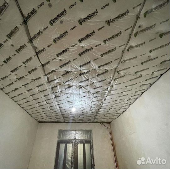 Звукоизоляция потолка