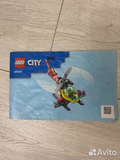 Lego City пожарная станция 60320