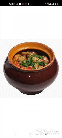 Горшочки глиняные для запекания