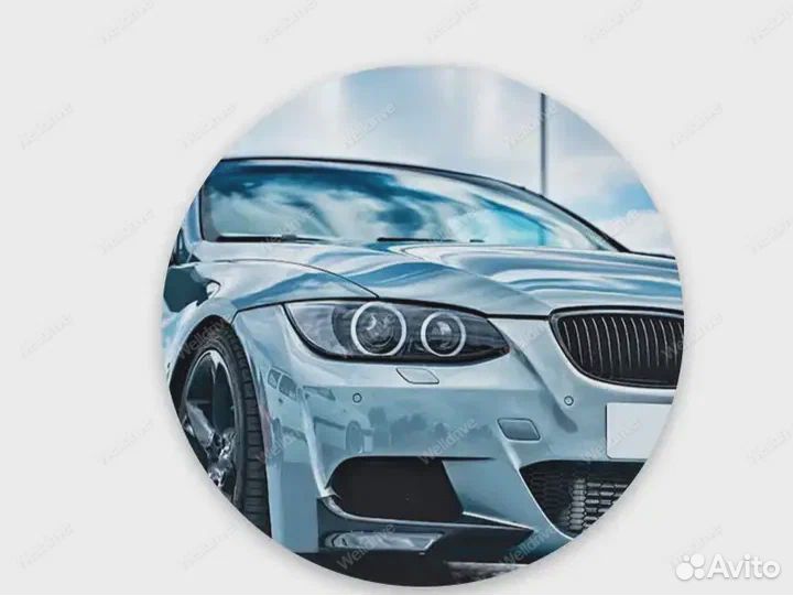 Клыки передние BMW 3 E92 E93 M-tech рест черные