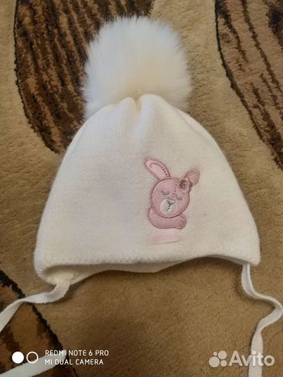 Шапка зимняя для девочки