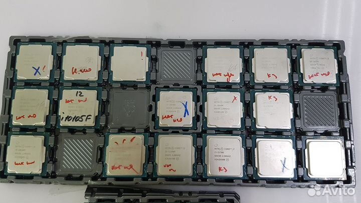 Процессоры LGA 1200 Core i3/i5/i7/i9 не рабочие