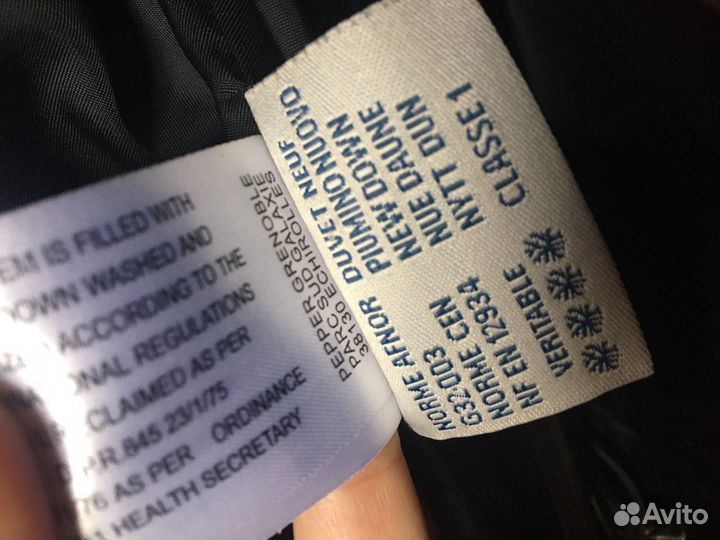 Moncler premiere Marmotte куртка с мехом