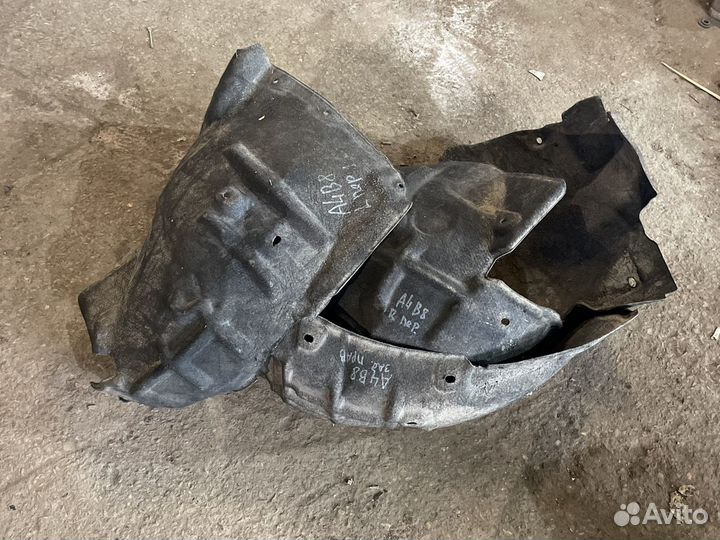 Подкрылки audi a4 b8 задний правый