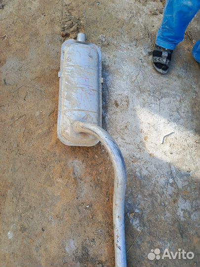 Выхлопная труба на мосвич