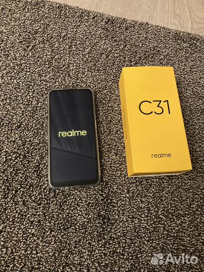 Телефон realme c31 новый
