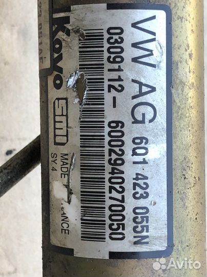 Рулевая рейка Шкода Фабия