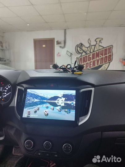 Магнитола 2 din android Hyundai Creta 1 +камера