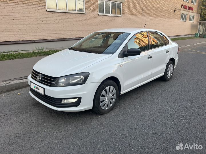 Volkswagen Polo 1.6 AT, 2018, 150 000 км