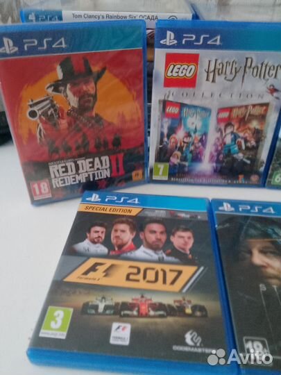 PS4 RDR/ Death Stranding/ F1/ Anthem/ Lego / Knack