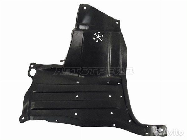 Защита двигателя honda FIT, honda FIT/jazz 07-13 5D, honda jazz