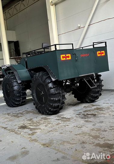 Квадроцикл переломка Grizzly (Снегоболотоход)