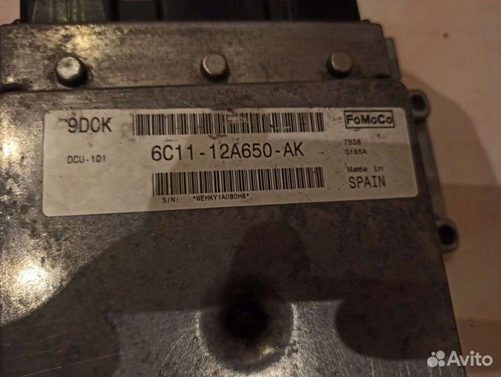 Эбу (мозги) Форд Транзит/ ford transit 115л