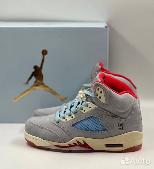 Trophy Room x Air Jordan 5 Retro Ice Blue