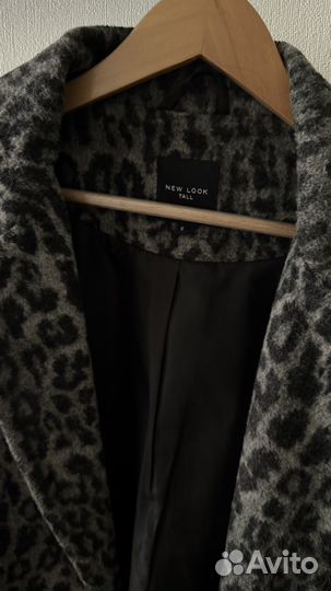 Леопардовое пальто