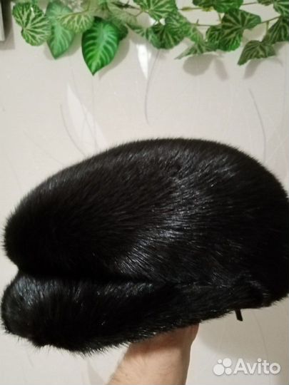 Меховая мужская кепка