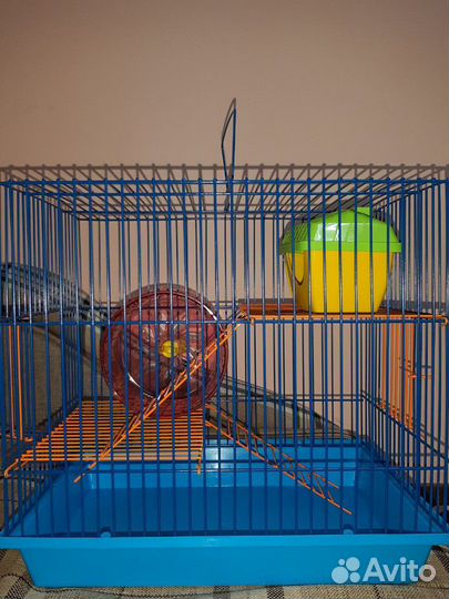 Клетка для грызунов 3-х этажная