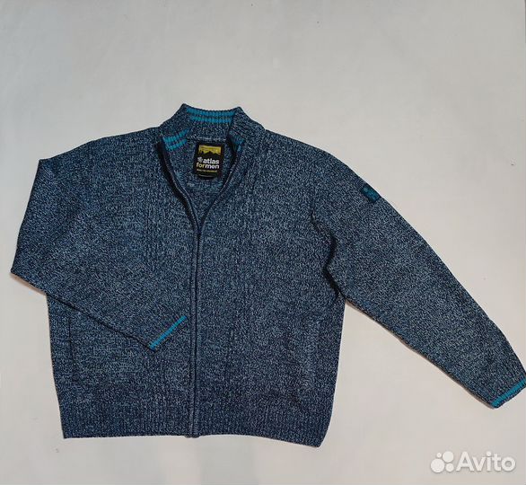 Atlas for Men 4XL кардиган кофта на молнии мужская