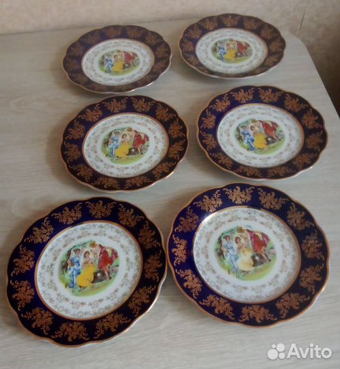 Набор тарелок новый