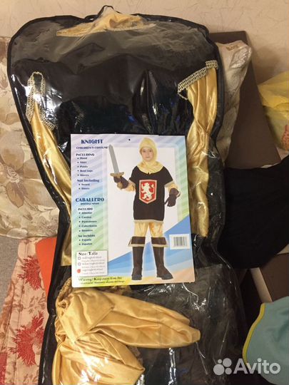 Новогодний костюм рыцаря