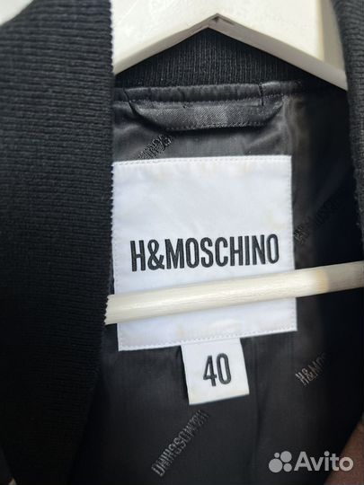 Коллаборация hm Moschino бомбер