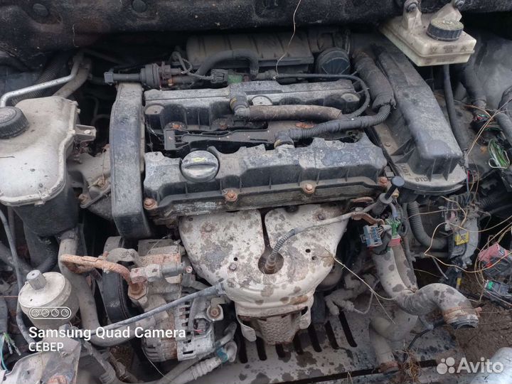 Двигатель citroën peugeot 1,6л NFU10FX7upsa(TU5JP4