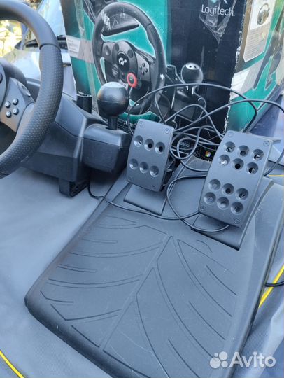 Руль игровой с педалями driving force gt