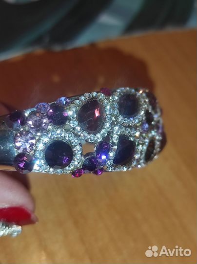 Браслет с кристаллами Swarovski