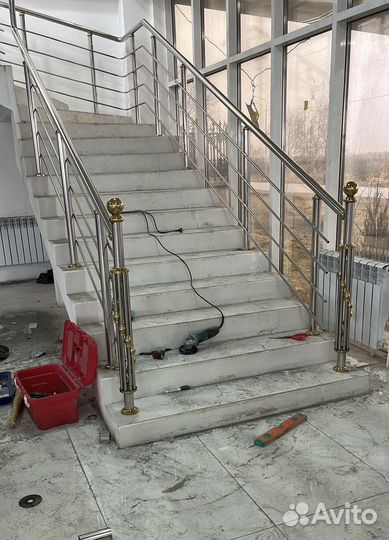 Перила из нержавеющей стали