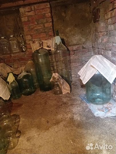 Стеклянные бутыли 10л 20л