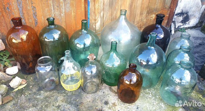Бутыли для вина старинные