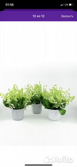 Искусственные цветы