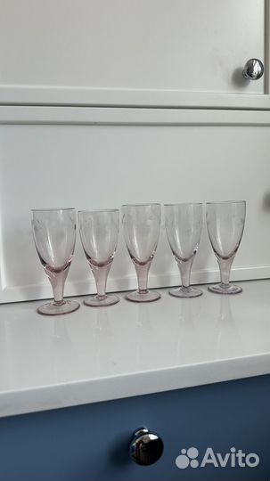 Хрустальные рюмки