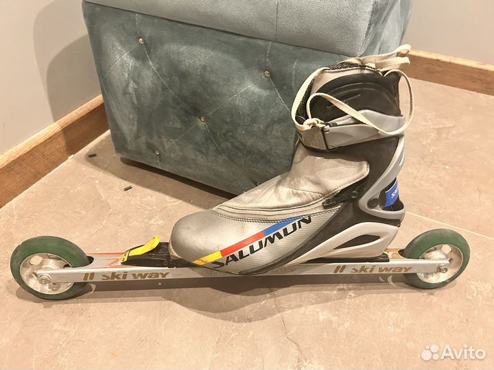 Продам лыжи роллеры