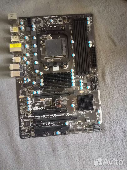 Материнская плата am3 plus asrock 970 pro 3